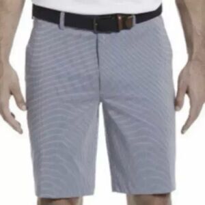 PGA Tour Men’s Blue Plaid Shorts Size 40
